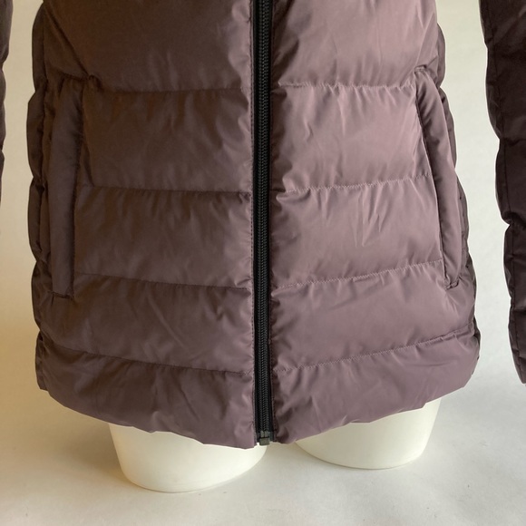 New 32 Degrees Dark Purple Polyester Hooded Puffer Jacket size S - Picture 4 of 13